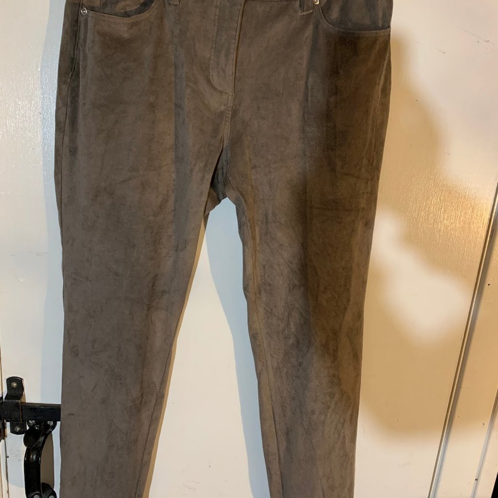 Jolibel pants 8 khaki gray